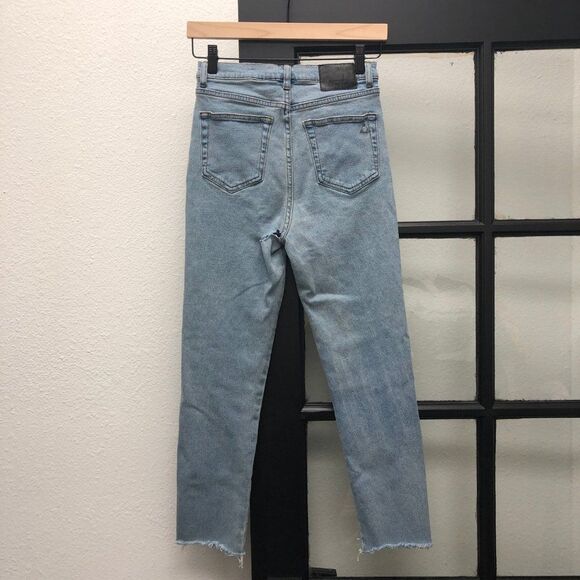 UNIF High Waisted Light Blue Jeans - Size 27 - Picture 4 of 8